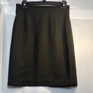 The Limited Green Pencil Skirt Knee-Length Work